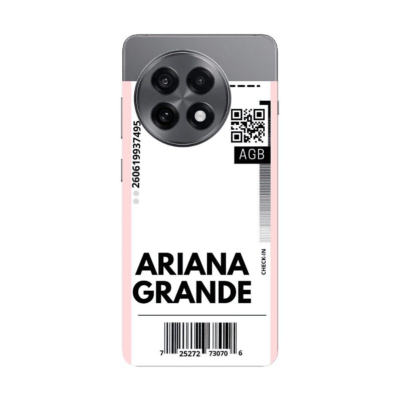 Oneplus 13 R Ariana Grande AGB Transparent Silicone TPU Θήκη