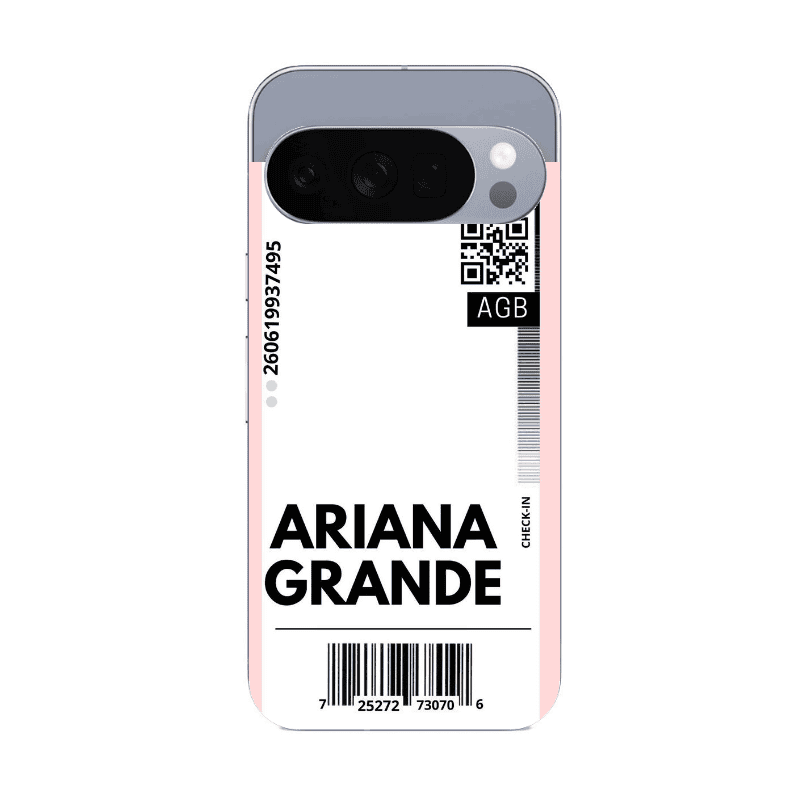 Google Pixel 10 Pro Ariana Grande AGB Transparent Silicone TPU Θήκη