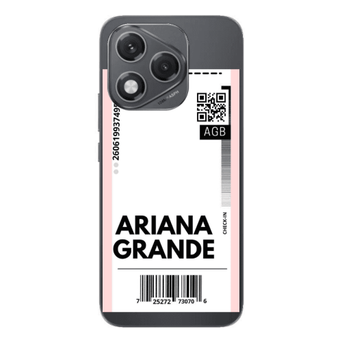 Honor 400 Lite Ariana Grande AGB Transparent Silicone TPU Θήκη