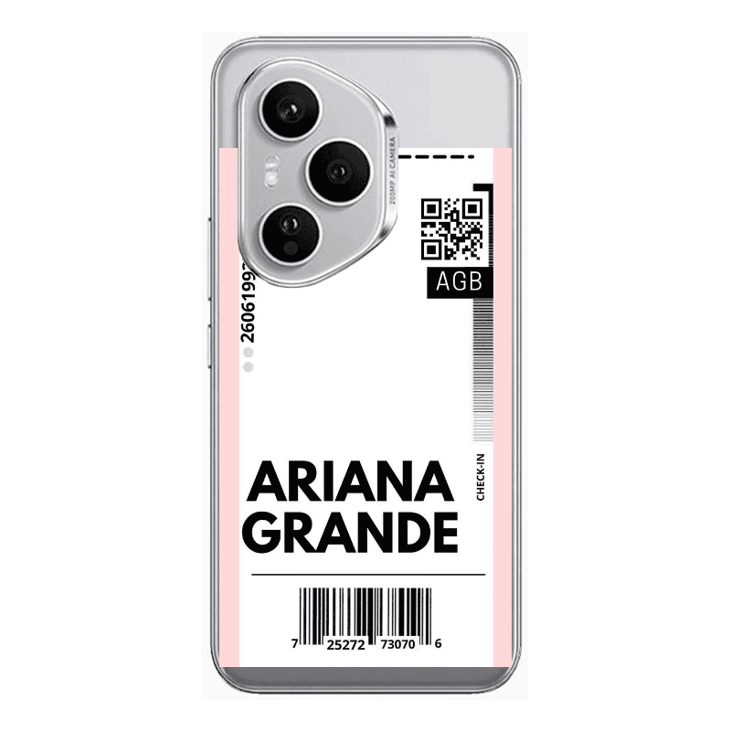 Honor Magic 400 Pro Ariana Grande AGB Transparent Silicone TPU Θήκη