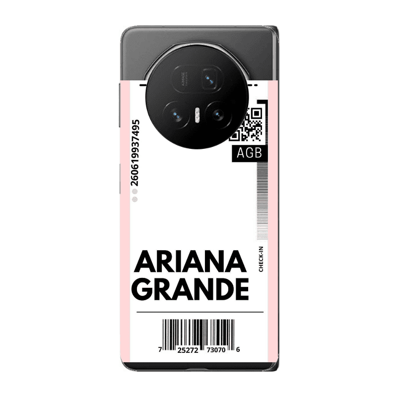 Honor Magic V5 Ariana Grande AGB Transparent Silicone TPU Θήκη