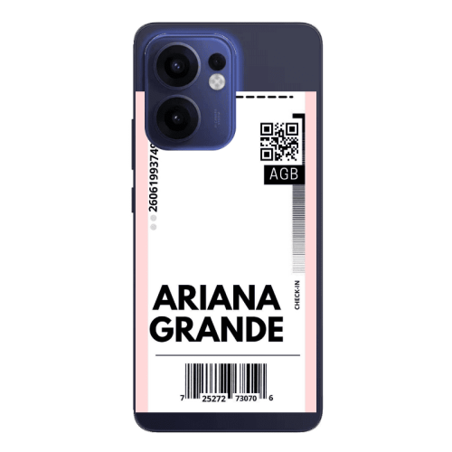 Oppo Reno 13 F Ariana Grande AGB Transparent Silicone TPU Θήκη
