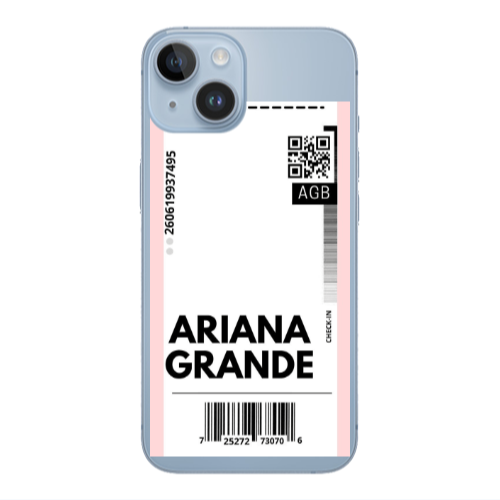 Apple iPhone 14  Ariana Grande AGB Transparent Silicone TPU Θήκη