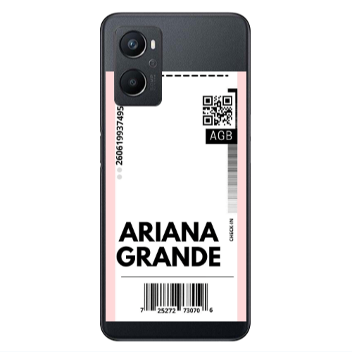 Oppo A 96 Ariana Grande AGB Transparent Silicone TPU Θήκη