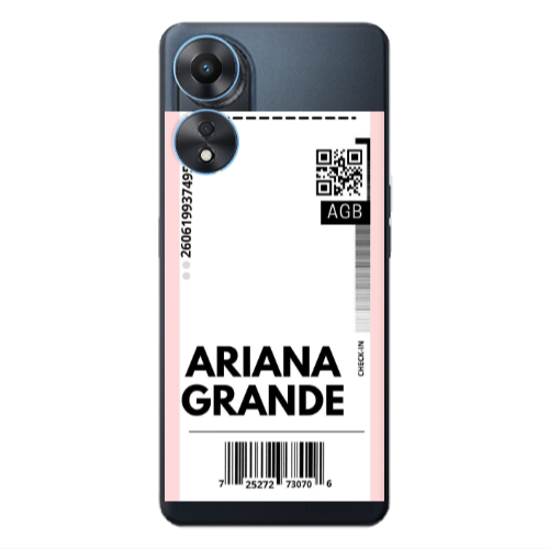 Oppo A 98 Ariana Grande AGB Transparent Silicone TPU Θήκη