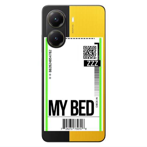 Xiaomi Poco X7 Pro My Bed ZZZ Transparent Silicone TPU Θήκη