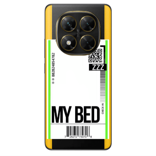 Xiaomi Poco X7 My Bed ZZZ Transparent Silicone TPU Θήκη