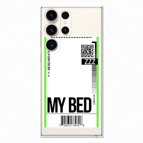 Samsung S25 Ultra My Bed ZZZ Transparent Silicone TPU Θήκη