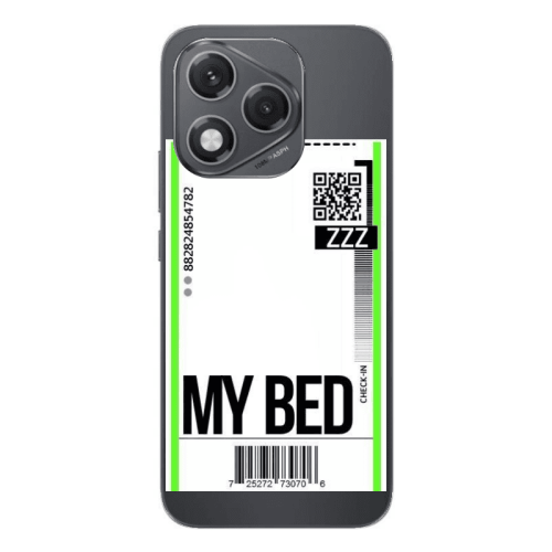 Honor 400 Lite My Bed ZZZ Transparent Silicone TPU Θήκη