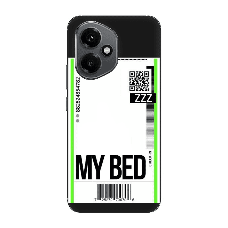 Honor Magic 400 My Bed ZZZ Black Colored Silicone TPU Θήκη