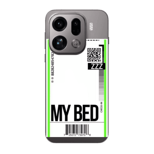 Oppo Find X9 Pro My Bed ZZZ Transparent Silicone TPU Θήκη