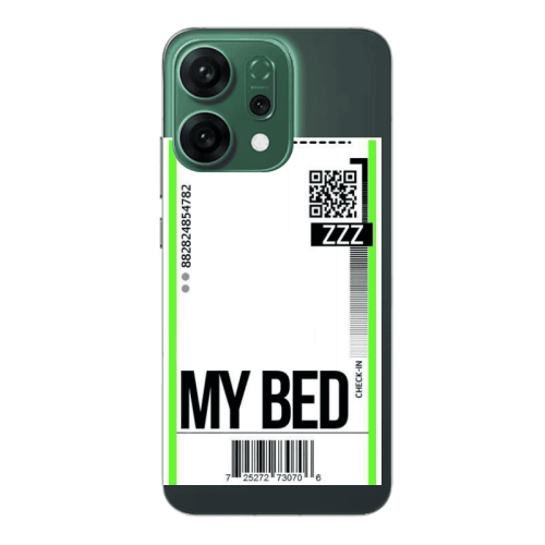 Oppo RENO 14 My Bed ZZZ Transparent Silicone TPU Θήκη