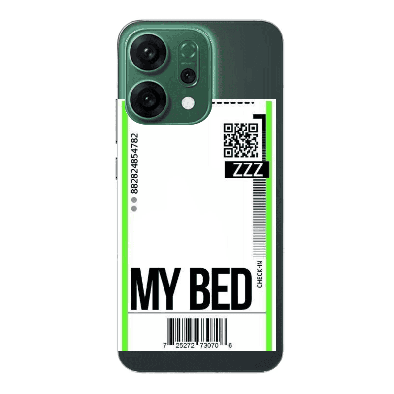 Oppo RENO 14 My Bed ZZZ Transparent Silicone TPU Θήκη
