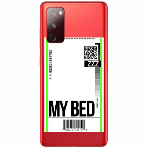 Samsung S20 FE My Bed ZZZ Transparent Silicone TPU Θήκη