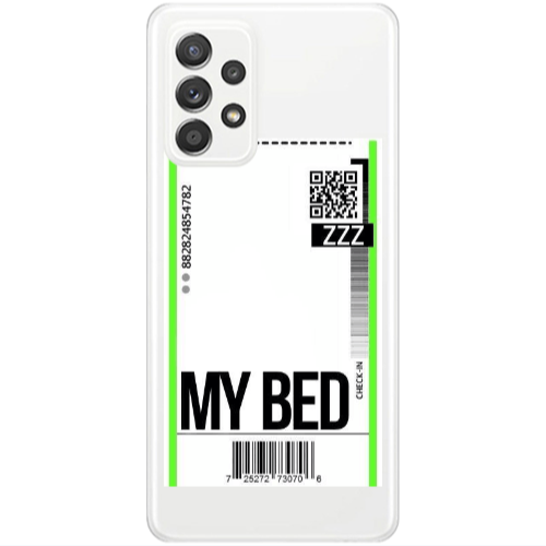 Samsung A13 4G My Bed ZZZ Transparent Silicone TPU Θήκη
