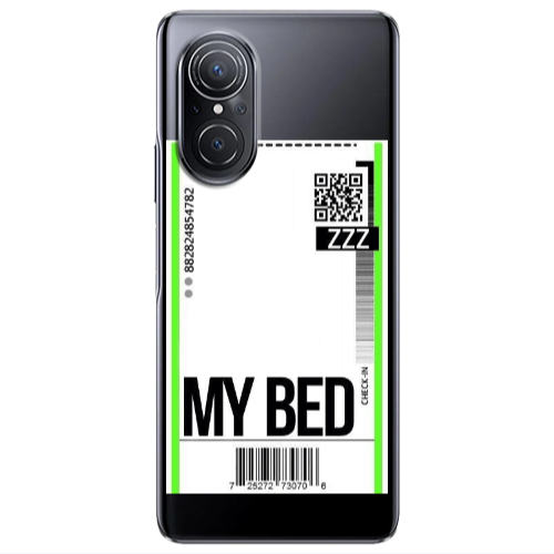 Huawei Nova 9 SE My Bed ZZZ Transparent Silicone TPU Θήκη