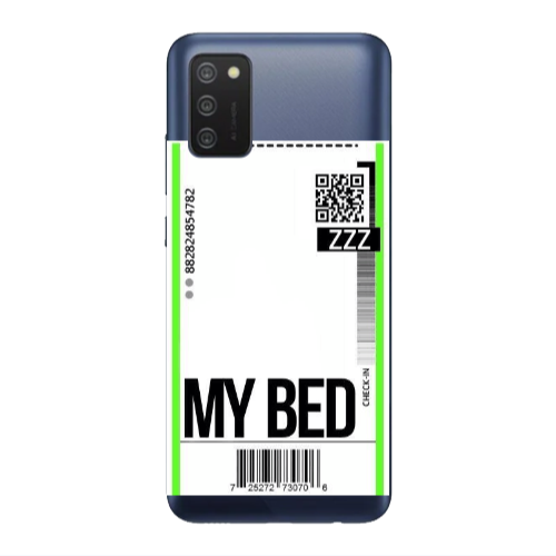 Samsung A03S My Bed ZZZ Transparent Silicone TPU Θήκη