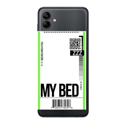 Samsung A04 My Bed ZZZ Transparent Silicone TPU Θήκη