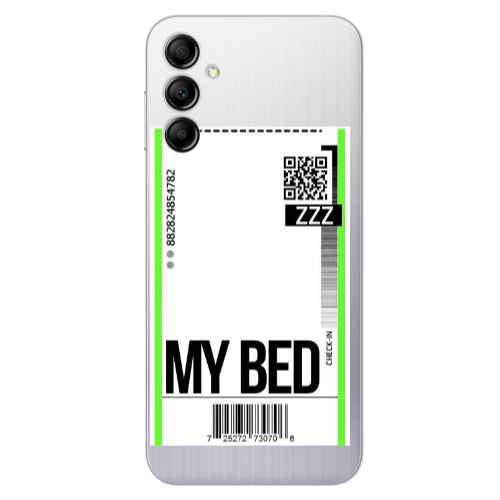Samsung A24 My Bed ZZZ Transparent Silicone TPU Θήκη