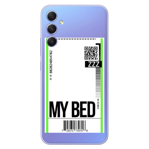 Samsung A34 My Bed ZZZ Transparent Silicone TPU Θήκη
