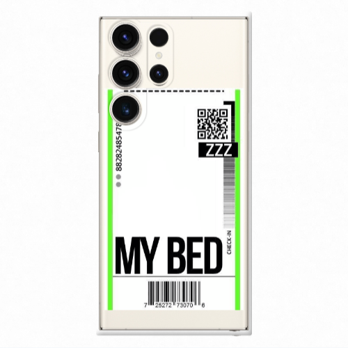 Samsung S23 Ultra My Bed ZZZ Transparent Silicone TPU Θήκη