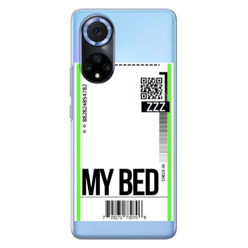 Huawei Nova 9 My Bed ZZZ Transparent Silicone TPU Θήκη