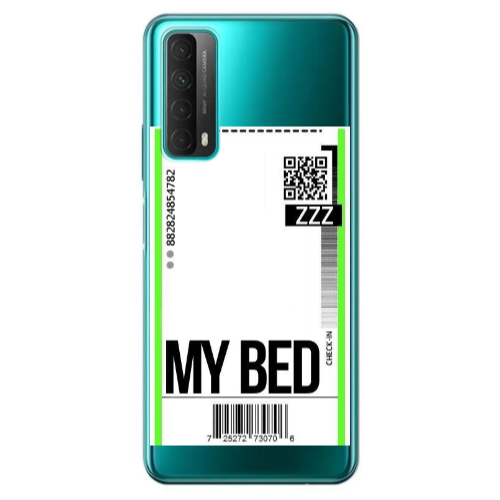 Huawei P Smart 2021 My Bed ZZZ Transparent Silicone TPU Θήκη