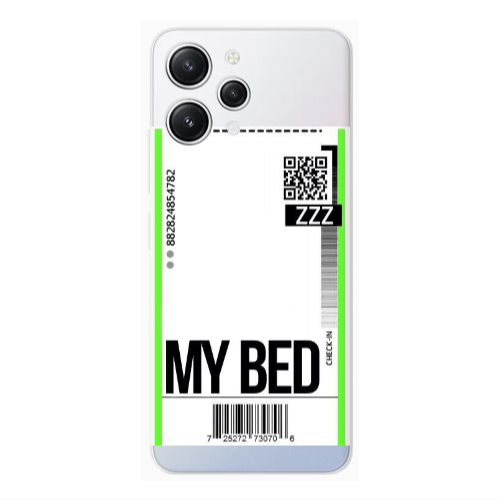Xiaomi Redmi 12 My Bed ZZZ Transparent Silicone TPU Θήκη