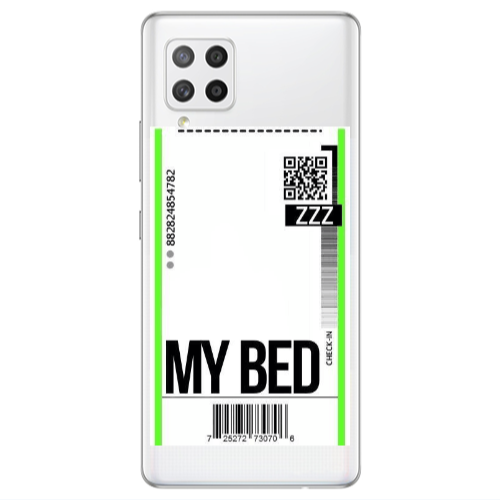 Samsung A42 5G My Bed ZZZ Transparent Silicone TPU Θήκη
