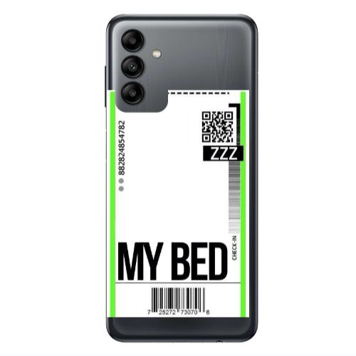 Samsung A13 5G My Bed ZZZ Transparent Silicone TPU Θήκη