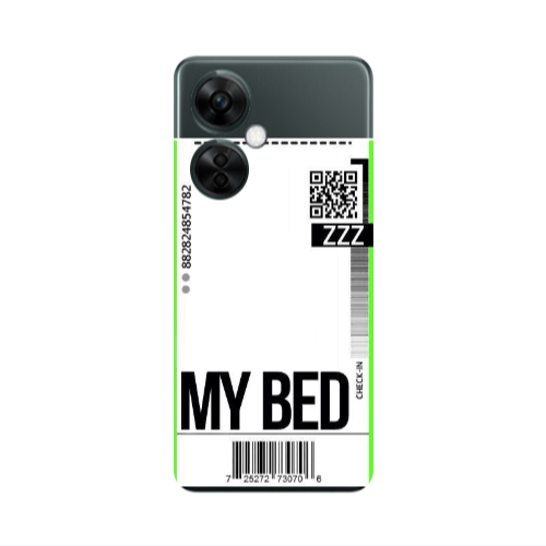 Oneplus Nord CE 3 Lite 5G My Bed ZZZ Transparent Silicone TPU Θήκη