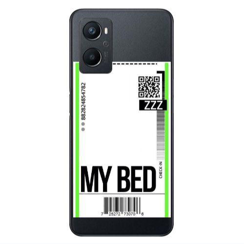 Oppo A 96 My Bed ZZZ Transparent Silicone TPU Θήκη