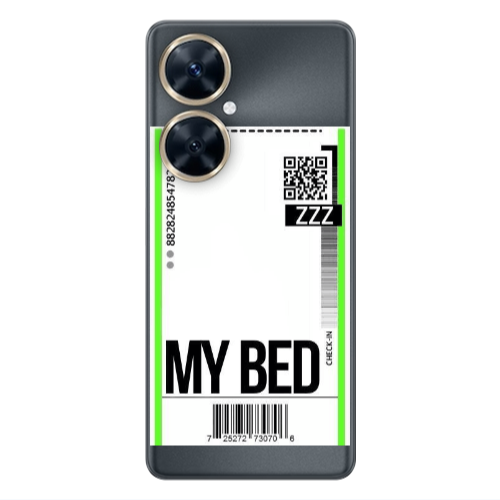 Huawei Nova 11i My Bed ZZZ Transparent Silicone TPU Θήκη