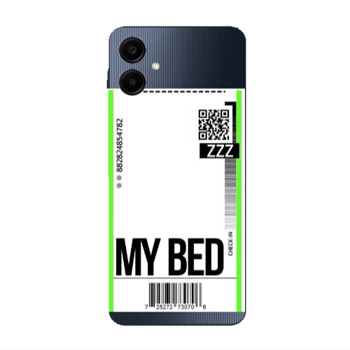 Samsung A06 My Bed ZZZ Transparent Silicone TPU Θήκη