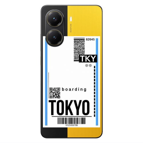 Xiaomi Poco X7 Pro Tokyo Boarding Transparent Silicone TPU Θήκη