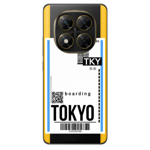 Xiaomi Poco X7 Tokyo Boarding Transparent Silicone TPU Θήκη