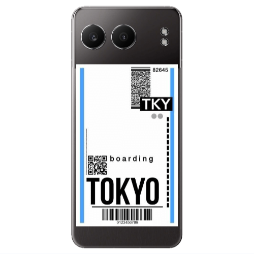 Oneplus Nord 4 Tokyo Boarding Transparent Silicone TPU Θήκη