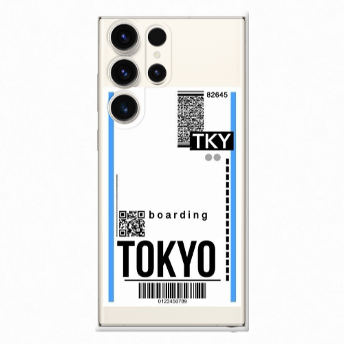 Samsung S25 Ultra Tokyo Boarding Transparent Silicone TPU Θήκη