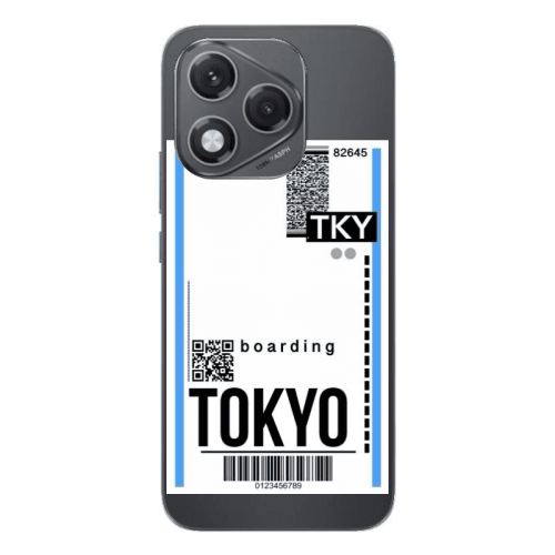 Honor 400 Lite Tokyo Boarding Transparent Silicone TPU Θήκη