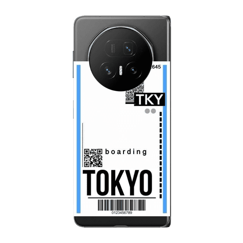 Honor Magic V5 Tokyo Boarding Transparent Silicone TPU Θήκη