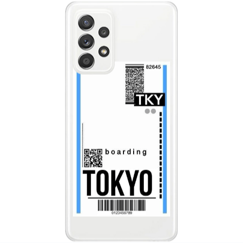 Samsung A52 Tokyo Boarding Transparent Silicone TPU Θήκη