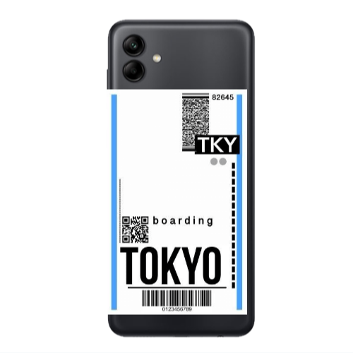 Samsung A04 Tokyo Boarding Transparent Silicone TPU Θήκη