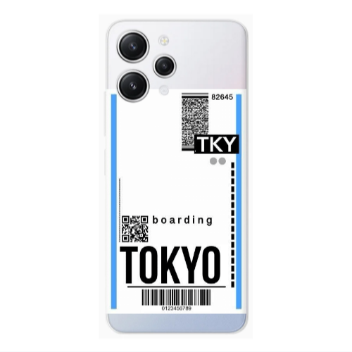 Xiaomi Redmi 12 Tokyo Boarding Transparent Silicone TPU Θήκη