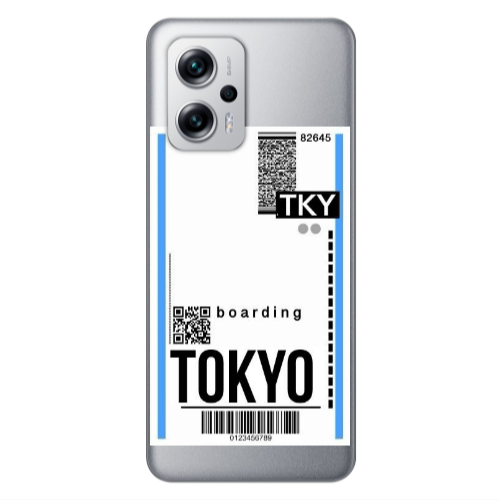 Xiaomi Poco X4 GT Tokyo Boarding Transparent Silicone TPU Θήκη