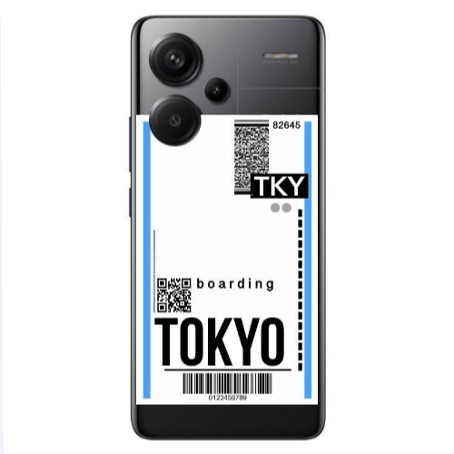 Xiaomi Redmi Note 13 Pro+ 5G  Tokyo Boarding Transparent Silicone TPU Θήκη