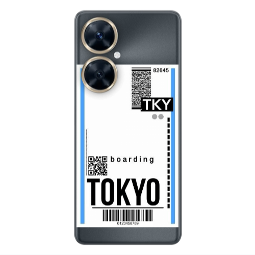 Huawei Nova 11i Tokyo Boarding Transparent Silicone TPU Θήκη