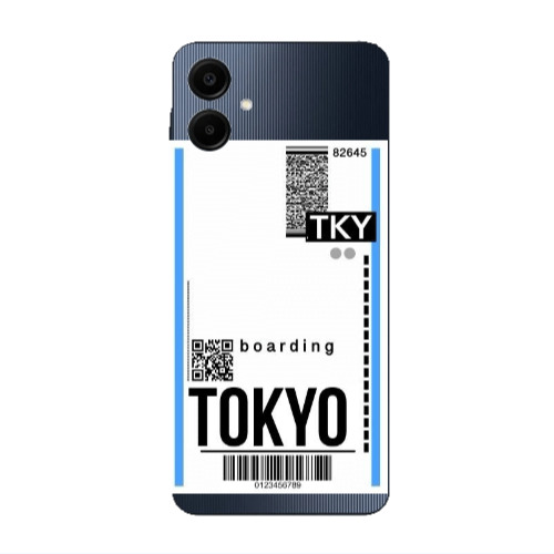 Samsung A06 Tokyo Boarding Transparent Silicone TPU Θήκη