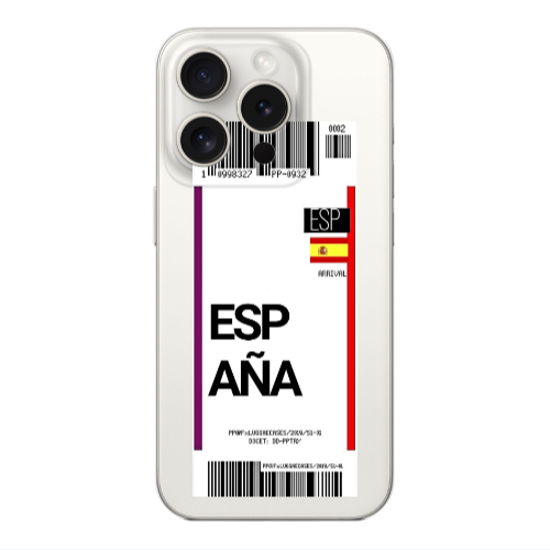 Apple Iphone 16 Pro Espana Arrival Transparent Silicone TPU Θήκη