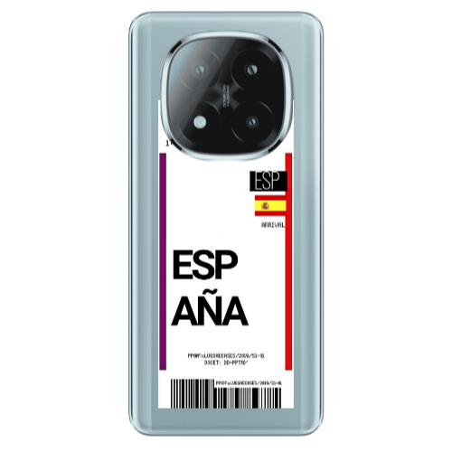 Xiaomi Redmi Note 14 Pro + 5g Espana Arrival Transparent Silicone TPU Θήκη