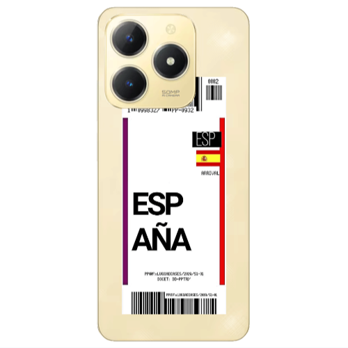 Realme C61 Espana Arrival Transparent Silicone TPU Θήκη